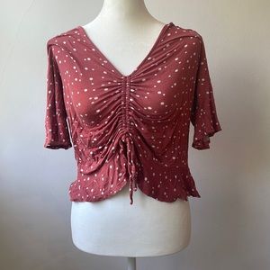 Polka Dot Crop Top